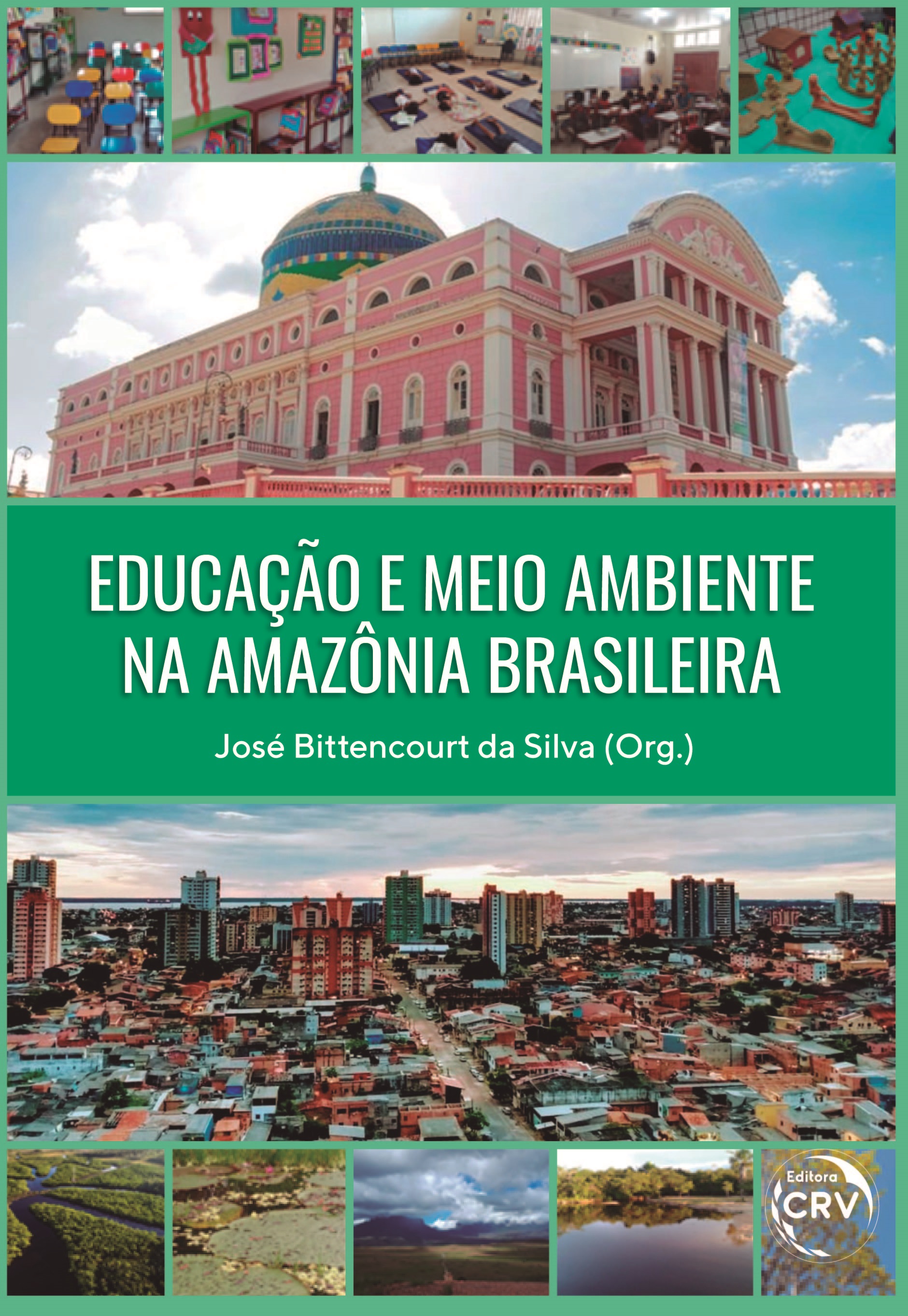 Capa do livro: EDUCAÇÃO E MEIO AMBIENTE NA AMAZÔNIA BRASILEIRA