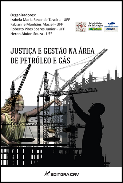 Capa do livro: JUSTIÇA E GESTÃO NA ÁREA DE PETRÓLEO E GÁS