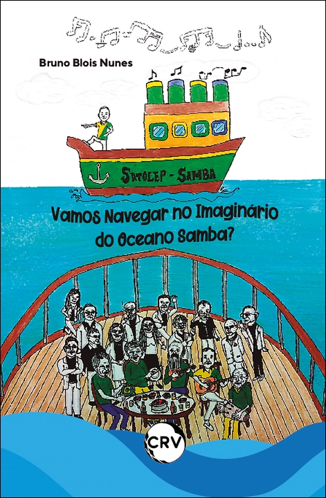 Capa do livro: Vamos navegar no imaginário do oceano samba?