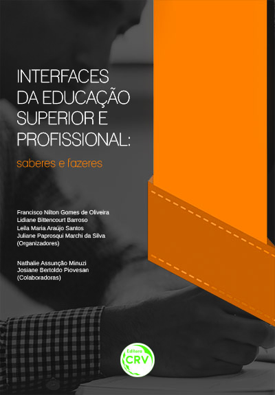 Capa do livro: INTERFACES DA EDUCAÇÃO SUPERIOR E PROFISSIONAL:<br>saberes e fazeres