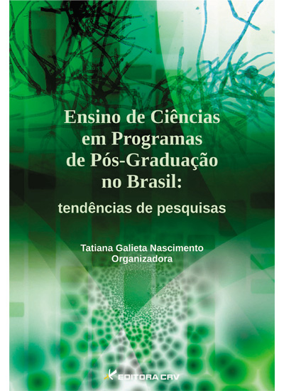 Capa do livro: ENSINO DE CIÊNCIAS EM PROGRAMAS DE PÓS-GRADUAÇÃO NO BRASIL:<br>tendências de pesquisas