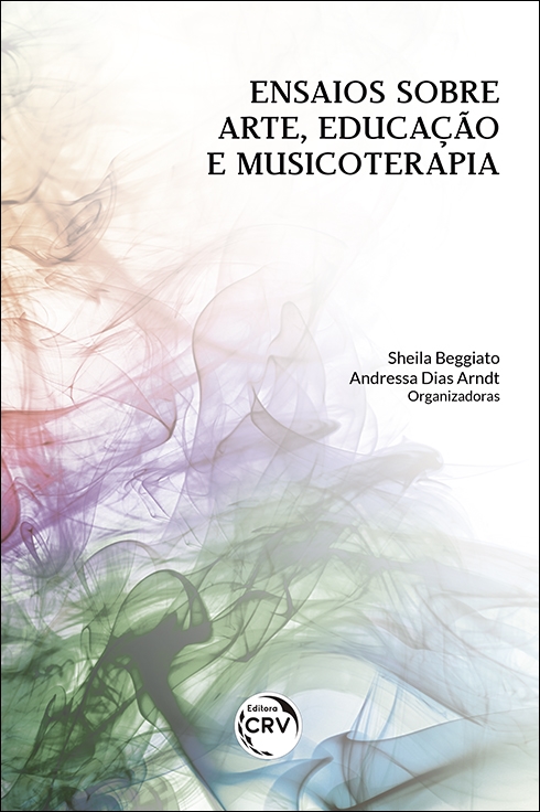 Capa do livro: ENSAIOS SOBRE ARTE, EDUCAÇÃO E MUSICOTERAPIA