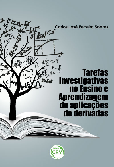 Capa do livro: TAREFAS INVESTIGATIVAS NO ENSINO E APRENDIZAGEM DE APLICAÇÕES DE DERIVADAS