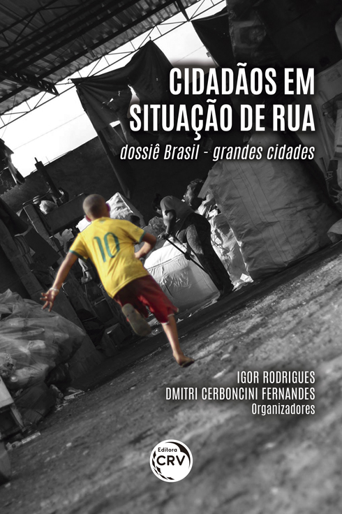 Capa do livro: CIDADÃOS EM SITUAÇÃO DE RUA: <br> Dossiê Brasil - Grandes cidades