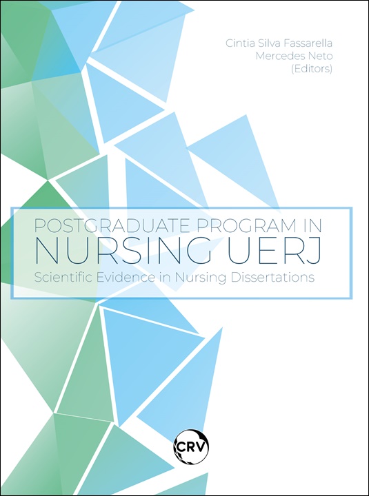 Capa do livro: Postgraduate program in nursing UERJ: Scientific Evidence in Nursing Dissertations
