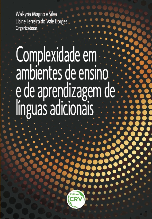 Capa do livro: COMPLEXIDADE EM AMBIENTES DE ENSINO E DE APRENDIZAGEM DE LÍNGUAS ADICIONAIS