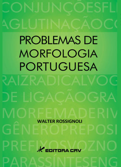 Capa do livro: PROBLEMAS DE MORFOLOGIA PORTUGUESA