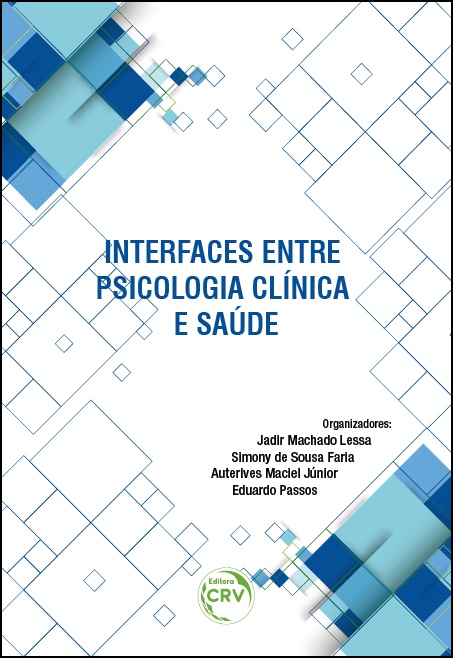 Capa do livro: INTERFACES ENTRE PSICOLOGIA CLÍNICA E SAÚDE