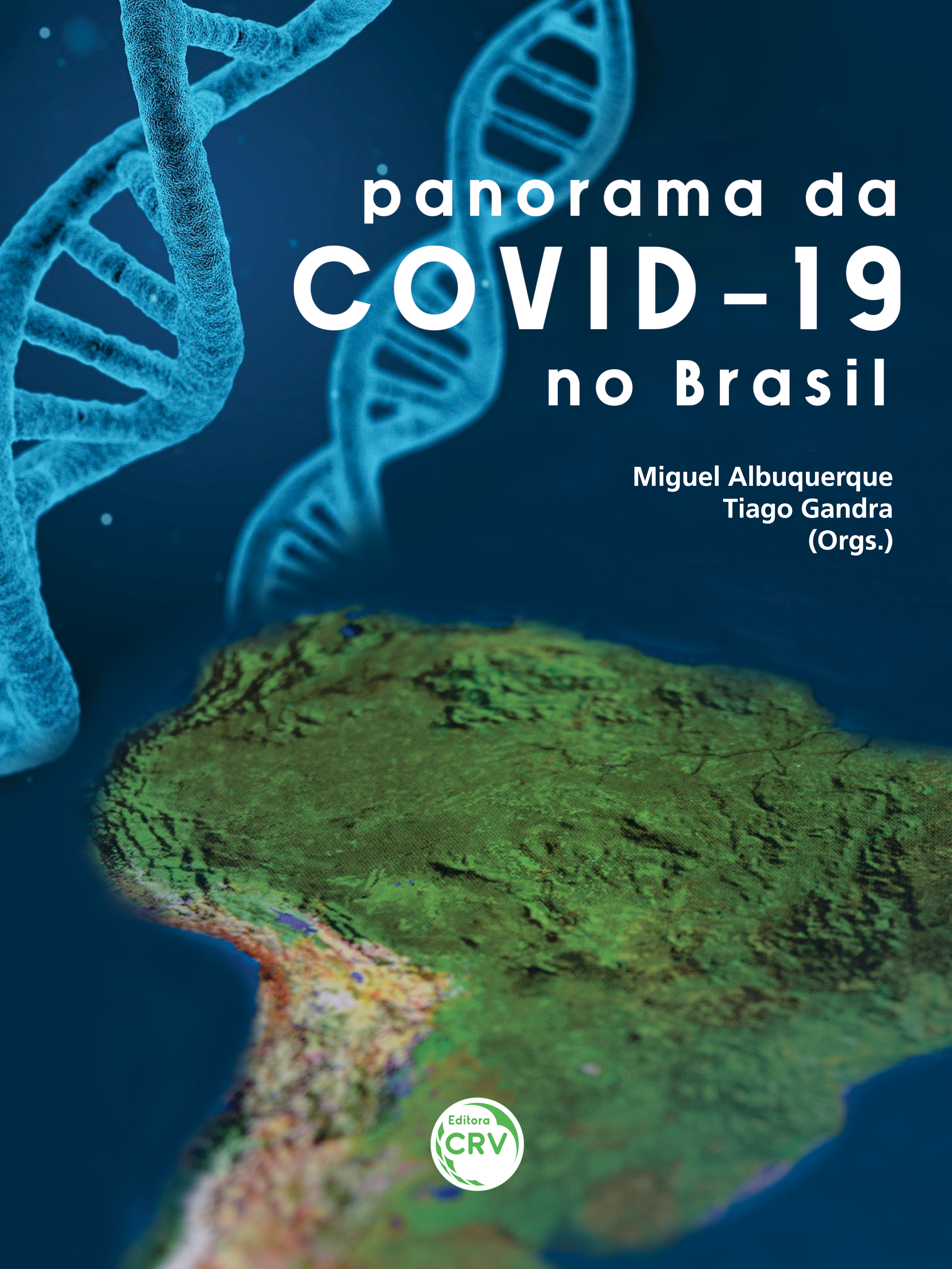 Capa do livro: PANORAMA DA COVID-19 NO BRASIL