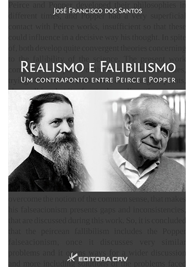 Capa do livro: REALISMO E FALIBILISMO:<br>um contraponto entre peirce e popper