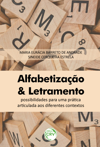 Capa do livro: ALFABETIZAÇÃO E LETRAMENTO(S):<br> possibilidades para uma prática articulada aos diferentes contextos