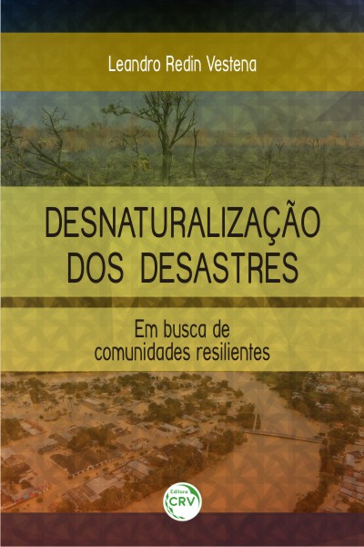 Capa do livro: DESNATURALIZAÇÃO DOS DESASTRES:<BR> em busca de comunidades resilientes