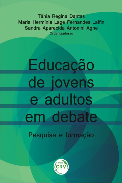 Capa do livro: EDUCAÇÃO DE JOVENS E ADULTOS EM DEBATE:<br> pesquisa e formação