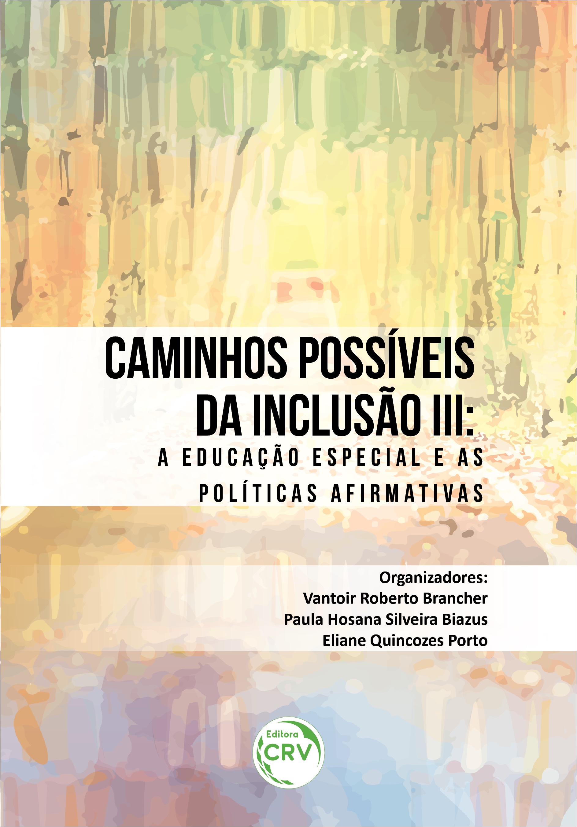 Capa do livro: CAMINHOS POSSÍVEIS DA INCLUSÃO III: <br>a educação especial e as políticas afirmativas