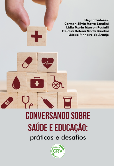 Capa do livro: CONVERSANDO SOBRE SAÚDE E EDUCAÇÃO: <br>práticas e desafios