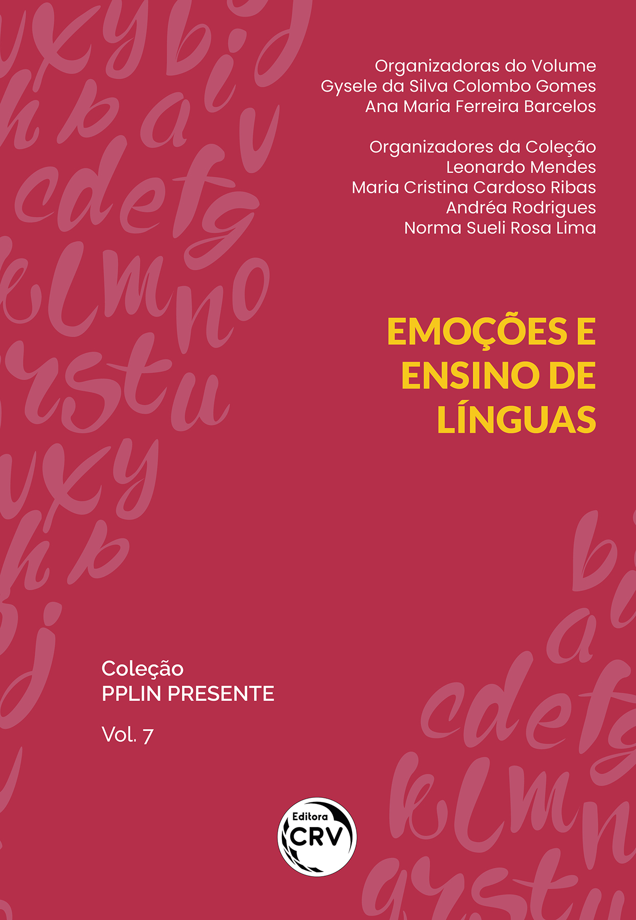 Capa do livro: Emoções e ensino de línguas