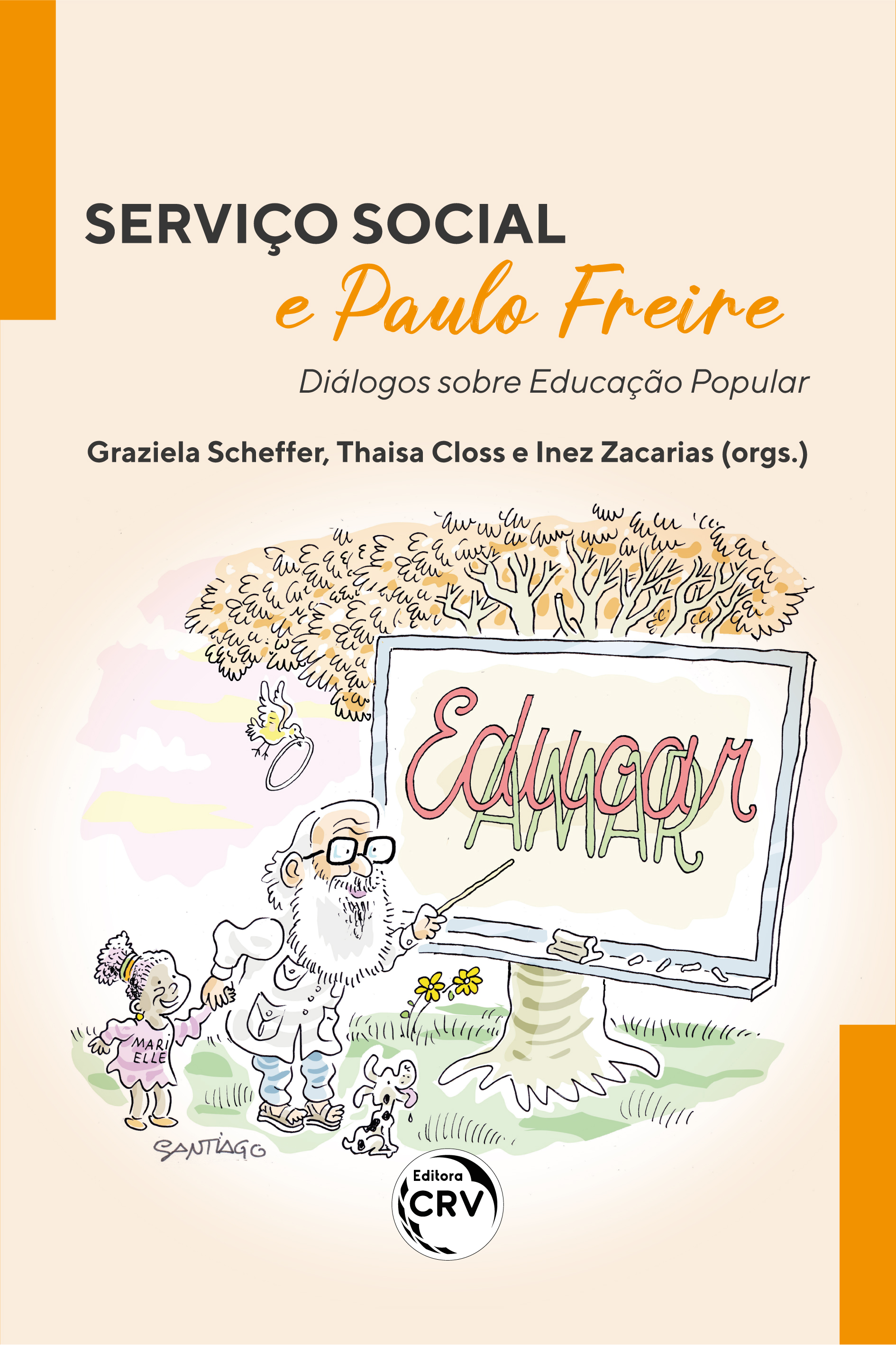 Capa do livro: SERVIÇO SOCIAL E PAULO FREIRE:<br> Diálogos sobre Educação Popular