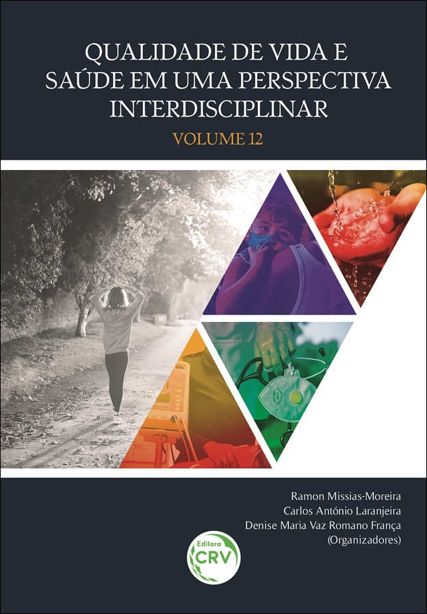 Capa do livro: QUALIDADE DE VIDA E SAÚDE EM UMA PERSPECTIVA INTERDISCIPLINAR<br> Volume 12