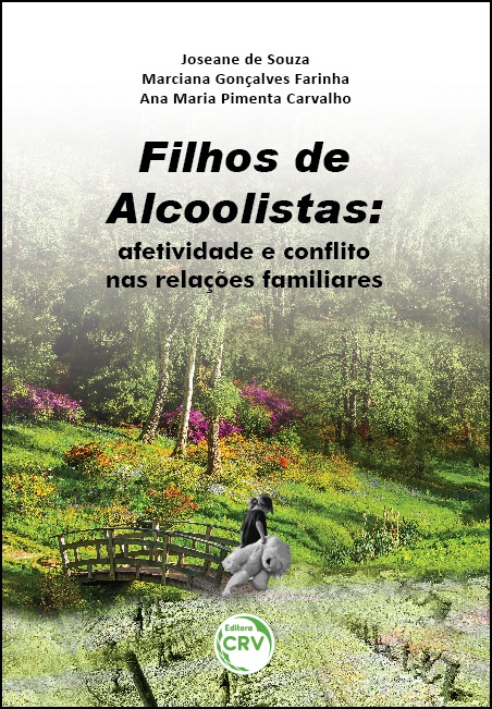 Capa do livro: FILHOS DE ALCOOLISTAS:  <br>afetividade e conflito nas relações familiares