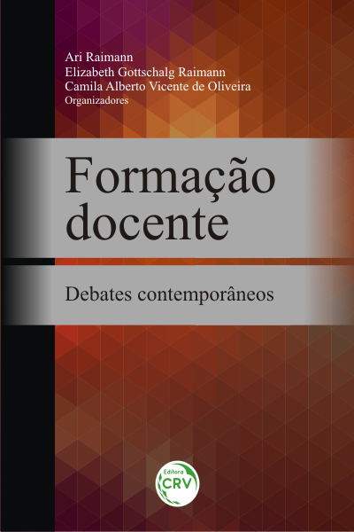 Capa do livro: FORMAÇÃO DOCENTE: <br>debates contemporâneos