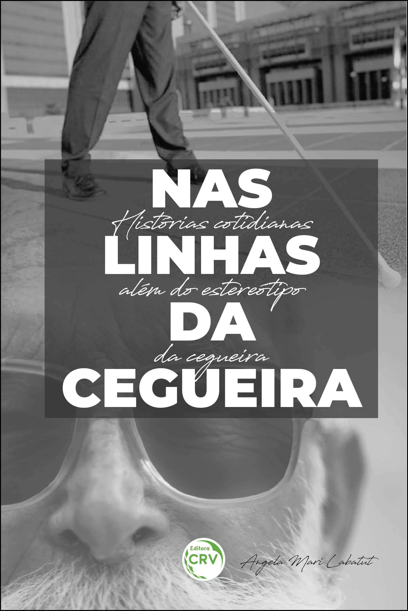 Capa do livro: NAS LINHAS DA CEGUEIRA: <br>histórias cotidianas além do estereótipo da cegueira