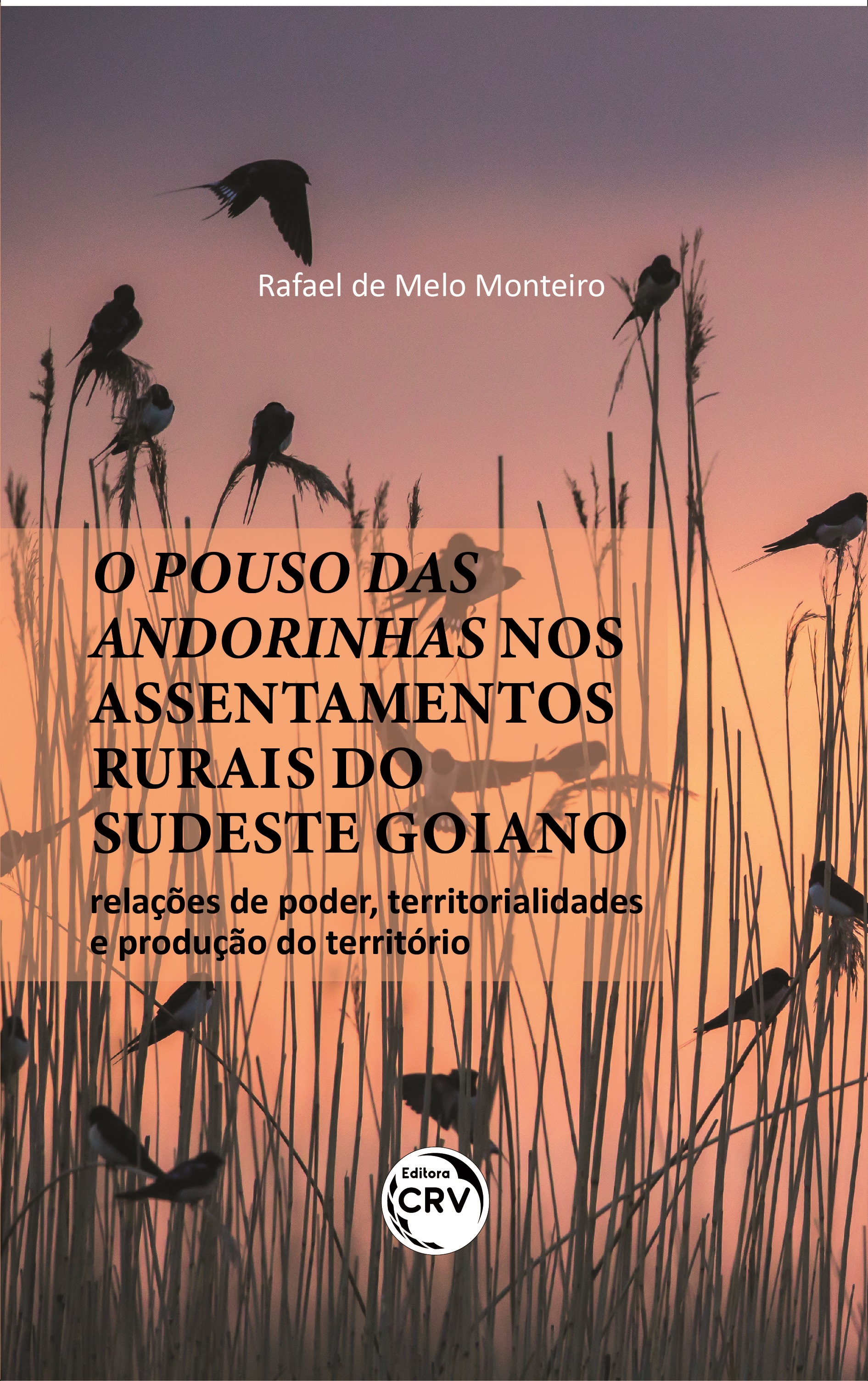 Capa do livro: O POUSO DAS ANDORINHAS NOS ASSENTAMENTOS RURAIS DO SUDESTE GOIANO:<br>relações de poder, territorialidades e produção do território