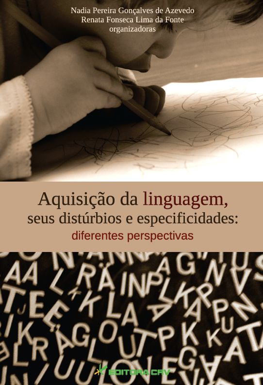 Capa do livro: AQUISIÇÃO DA LINGUAGEM, SEUS DISTÚRBIOS E ESPECIFICIDADES: <br>diferentes perspectivas