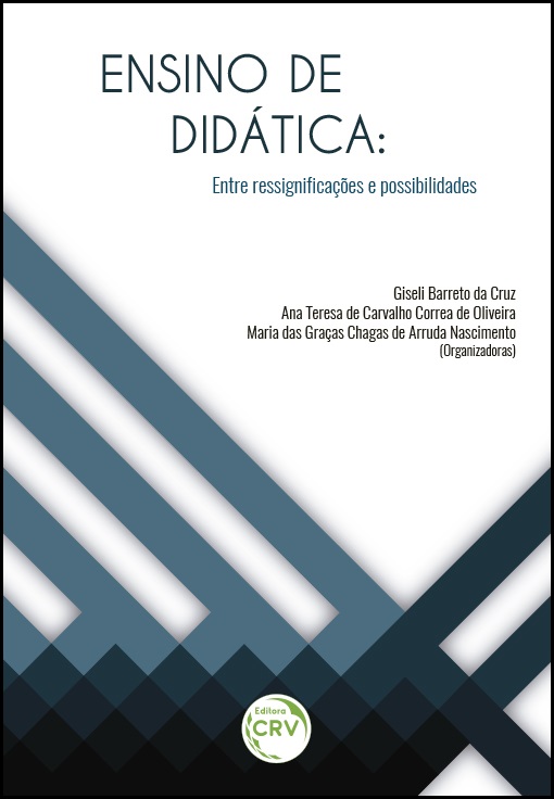 Capa do livro: ENSINO DE DIDÁTICA:<br> entre ressignificações e possibilidades 