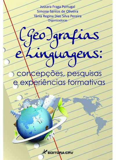 Capa do livro: (GEO)GRAFIAS E LINGUAGENS:<br>concepções, pesquisas e experiências formativas