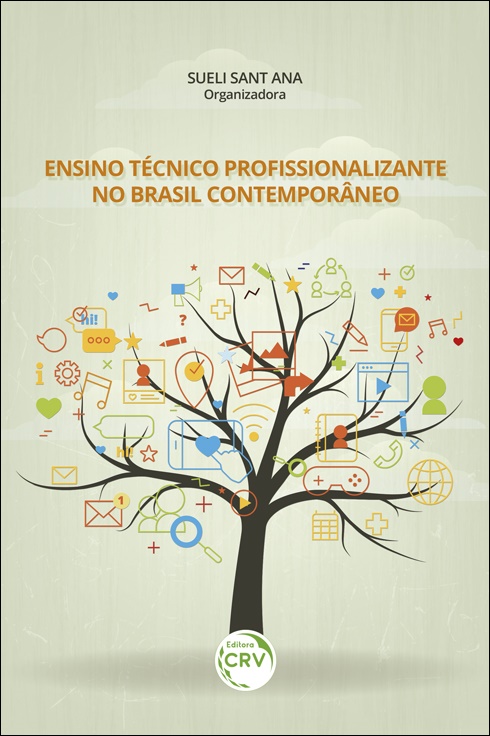 Capa do livro: ENSINO TÉCNICO PROFISSIONALIZANTE NO BRASIL CONTEMPORÂNEO