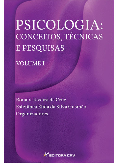 Capa do livro: PSICOLOGIA:<br>conceitos, técnicas e pesquisas VOL I