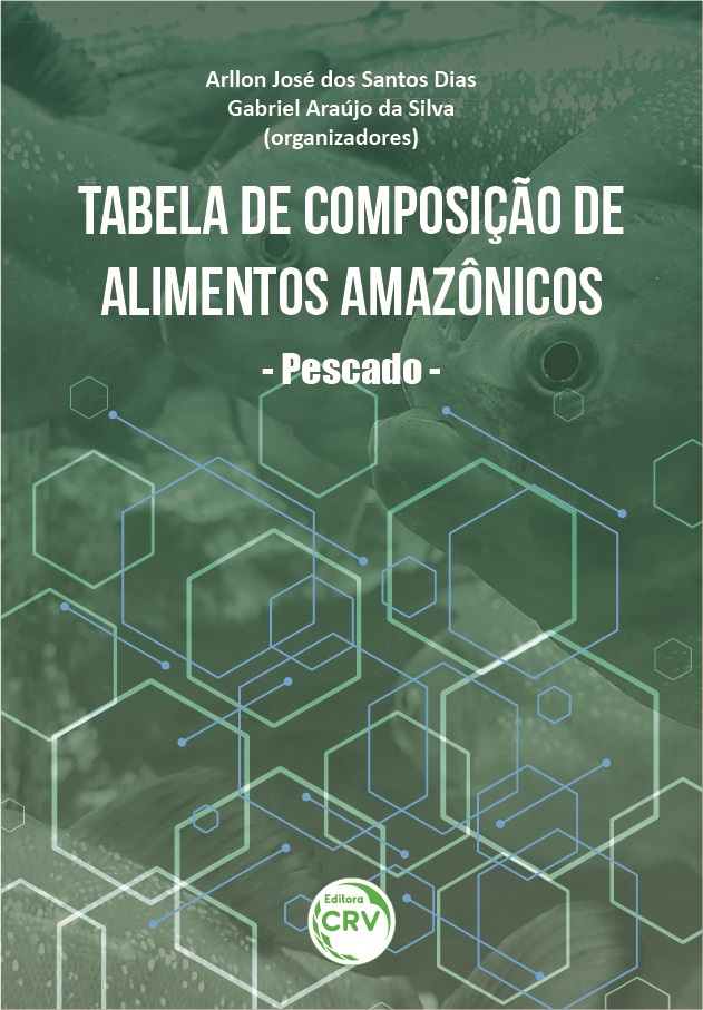 Capa do livro: TABELA DE COMPOSIÇÃO DE ALIMENTOS AMAZÔNICOS – PESCADO –