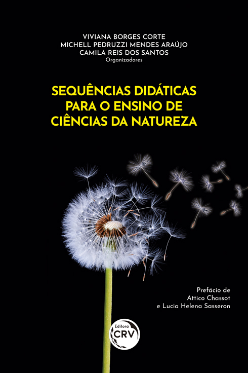 Capa do livro: SEQUÊNCIAS DIDÁTICAS PARA O ENSINO DE CIÊNCIAS DA NATUREZA