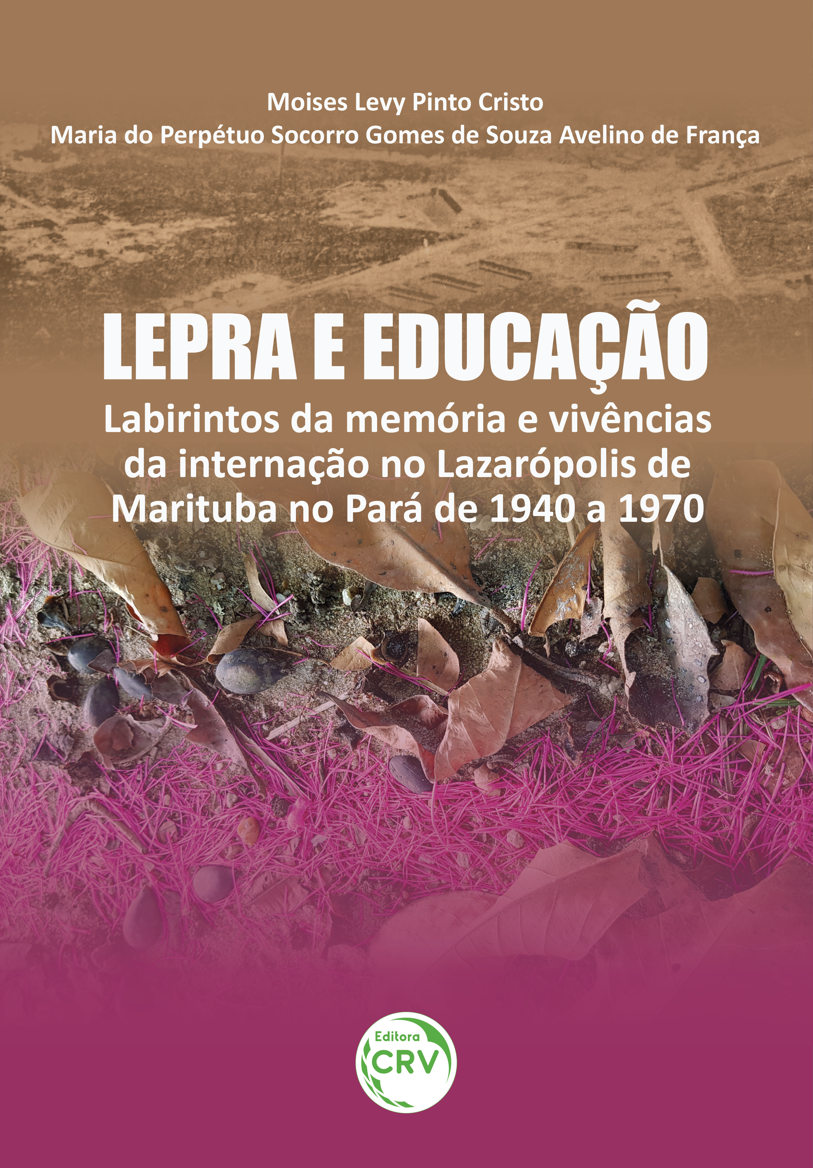 Capa do livro: LEPRA E EDUCAÇÃO:<br> labirintos da memória e vivências da internação no Lazarópolis de Marituba no Pará de 1940 a 1970