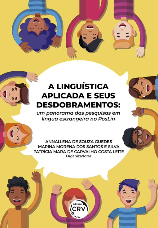 Capa do livro: A LINGUÍSTICA APLICADA E SEUS DESDOBRAMENTOS:<br> um panorama das pesquisas em língua estrangeira no PosLin