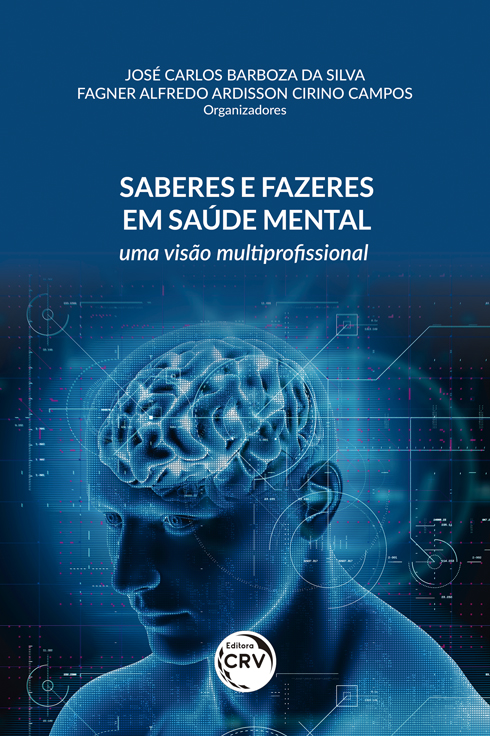 Capa do livro: SABERES E FAZERES EM SAÚDE MENTAL: <br>uma visão multiprofissional