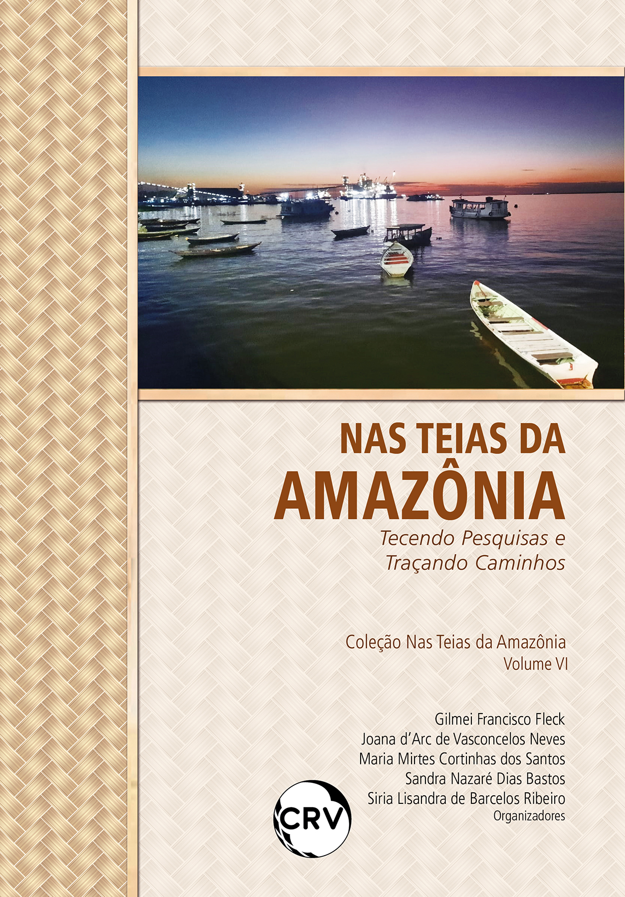 Capa do livro: NAS TEIAS DA AMAZÔNIA:<br> Tecendo pesquisas e traçando caminhos – Vol. VI