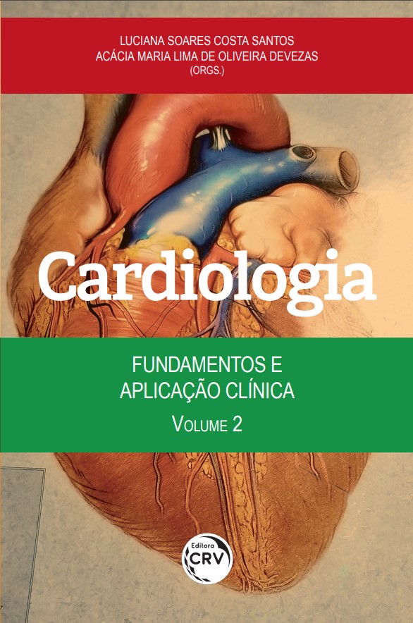 Capa do livro: CARDIOLOGIA – FUNDAMENTOS E APLICAÇÃO CLÍNICA <br>Volume 2
