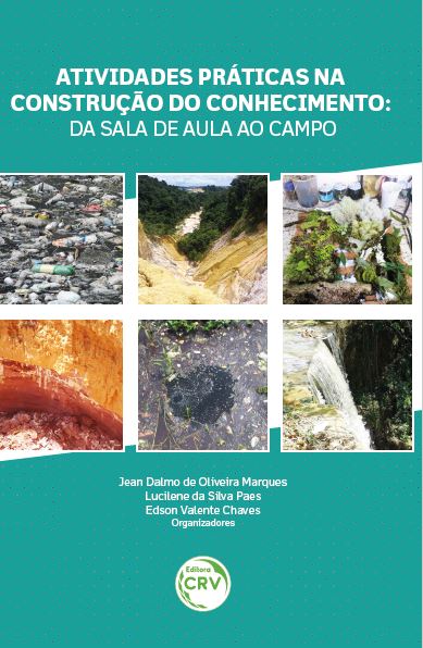 Capa do livro: ATIVIDADES PRÁTICAS NA CONSTRUÇÃO DO CONHECIMENTO:<br> da sala de aula ao campo