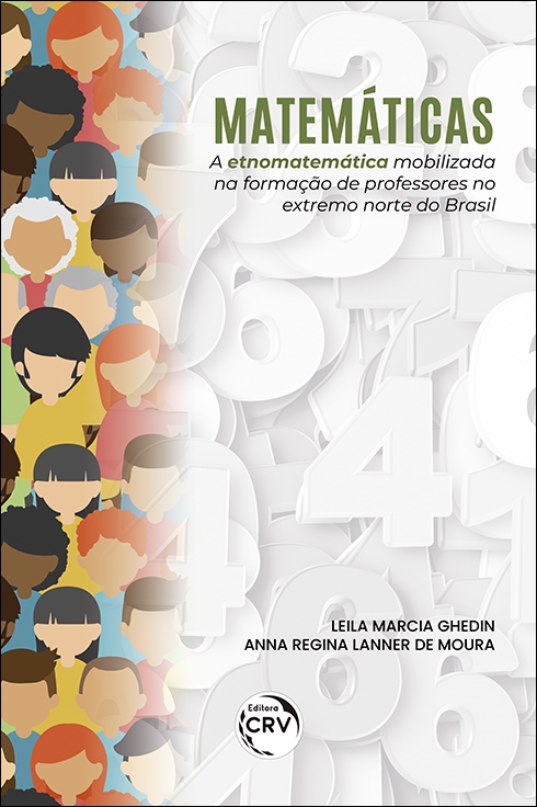 Capa do livro: MATEMÁTICAS: <br>a etnomatemática mobilizada na formação de professores no extremo norte do Brasil