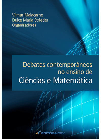 Capa do livro: DEBATES CONTEMPORÂNEOS NO ENSINO DE CIÊNCIAS E MATEMÁTICA