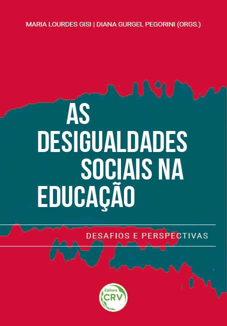 Capa do livro: AS DESIGUALDADES SOCIAIS NA EDUCAÇÃO: <br>desafios e perspectivas