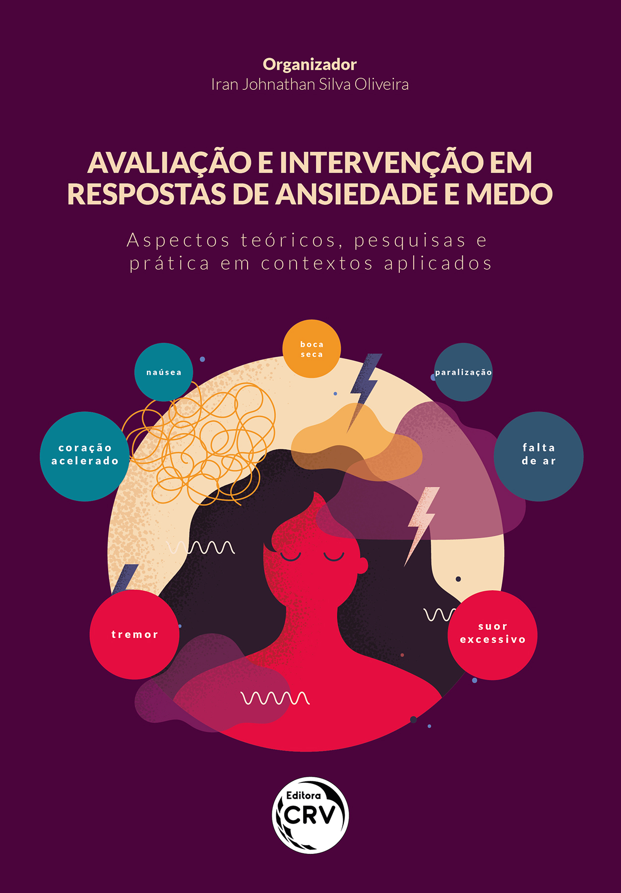 Capa do livro: AVALIAÇÃO E INTERVENÇÃO EM RESPOSTAS DE ANSIEDADE E MEDO <br> Aspectos teóricos, pesquisas e prática em contextos aplicados