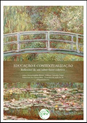 Capa do livro: EDUCAÇÃO E CONTEXTUALIZAÇÃO:<br> reflexões de um saber-fazer coletivo