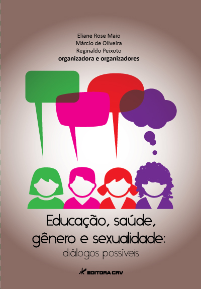 Capa do livro: EDUCAÇÃO, SAÚDE, GÊNERO E SEXUALIDADE:<br>diálogos possíveis