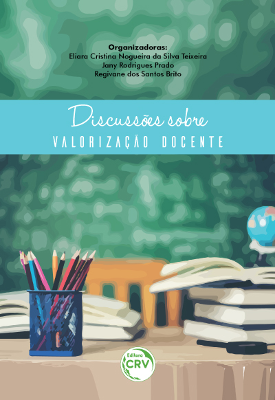 Capa do livro: DISCUSSÕES SOBRE VALORIZAÇÃO DOCENTE