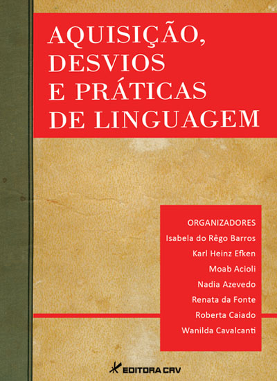 Capa do livro: AQUISIÇÃO, DESVIOS E PRÁTICAS DE LINGUAGEM