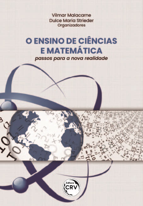 Capa do livro: O ENSINO DE CIÊNCIAS E MATEMÁTICA: <br>passos para a nova realidade