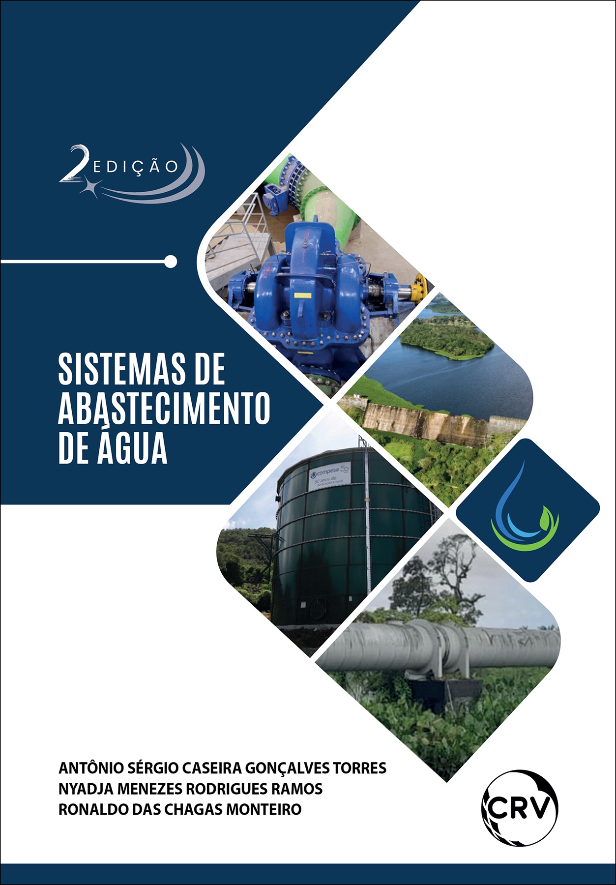 Capa do livro: Sistemas de abastecimento de água