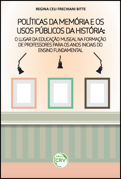 Capa do livro: POLÍTICAS DA MEMÓRIA E OS USOS PÚBLICOS DA HISTÓRIA:<br>o lugar da educação museal na formação de professores para os anos iniciais do ensino fundamental